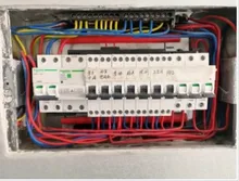  1pcs Electrical bus 1P 63A A3 new modular open air connection line copper row 