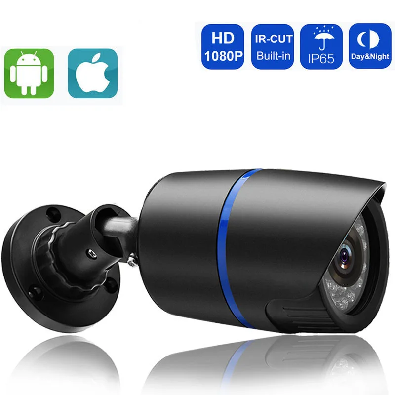 Камера наблюдения s звукозапись водонепроницаемый 2MP/3MP IP камера безопасности наружная Пуля HD POE камера ONVIF H.265/H.264 аудио