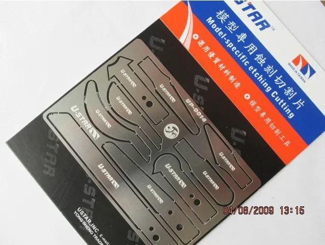 U-STAR UA-0014# UP-0014 Photo-Etch Saw набор, инструменты для резки и резьбы