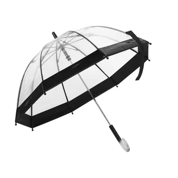 

Fashion Birdcage Umbrellas Windproof Umbrellas Children's Transparent High-end Umbrellas Boys And Girls Umbrellas
