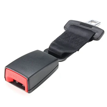 

21-22mm Durable Heavy Duty Steel D Type Long-lasting Seatbelt Extender Car Auto With Safety Buckle For Pregnant Women Fat People