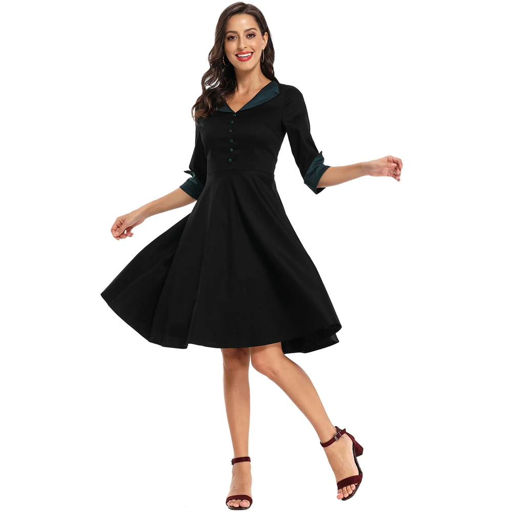 single piece knee length dress