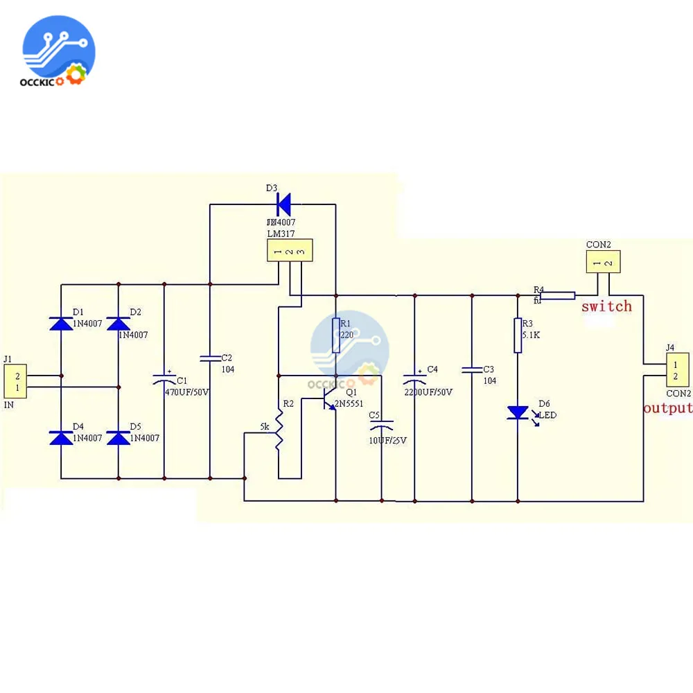 LM317 понижающий DC 5V 35V до 1 25 V 30V DIY наборы AC/DC блок питания|step down|step down dcstep dc |