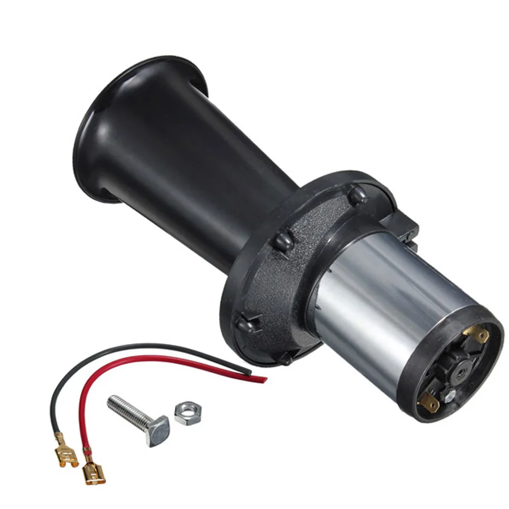 110db 12V Super Loud Car Horn Vintage Truck Air Horn Loudspeakers 490Hz Multi-tone & Claxon Horns for Cars Motorcycle Vehicle