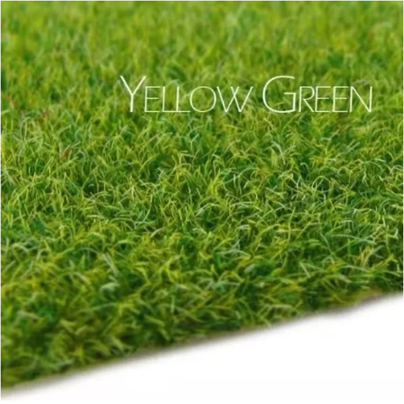 Static Grass Terrain Powder - 6 Colors 35g Each For Model Railways & Dioramas, 2mm-3mm Length