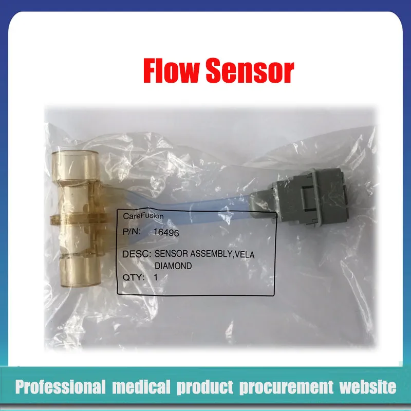 

16496 Flow Sensor For Carefusion Viasys Vyaire TBrid VELA Medical Ventilator Machine General Accessorie Diamond Reusable