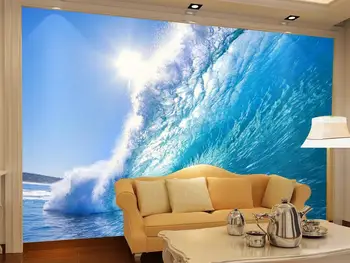 

[Self-Adhesive] 3D Wave 23658 Wall Paper mural Wall Print Decal Wall Murals