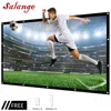 Salange Projector Screen Portable pantalla proyector 60 100 120 inch 16:9,Polyester Outdoor Movie Screen For Travel Home Theater ► Photo 1/6