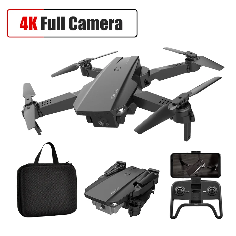 R12 RC Drone 4K with Camera Profesional 15Mins Dron Quadrocopter Foldable 200MP 720P for Kids Gift FPV Modular Battery | Электроника