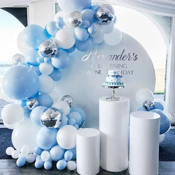 

PATIMATE Macaron Balloon Garland Arch Birthday Party Decorations Kids Wedding Birthday Party Supplies Baby Shower Boy Girl Deco