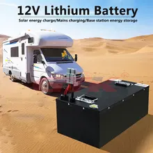 Paquete de batería de iones de litio recargable, 12V, 500Ah, 600Ah, con BMS para sistema de acumulación de panel Solar, autocaravana, cargador de 20a