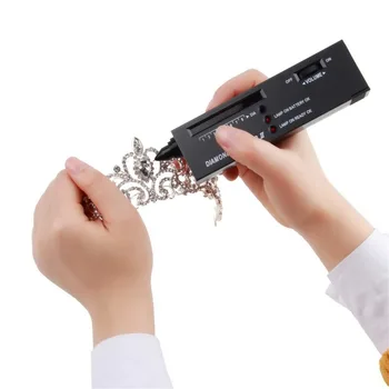 

Diamond Tester Indicator Gemstone Selector II Gems LED Indicator Jewelry Tool Test V2 High Accuracy Gem Watcher Tool Test Pen