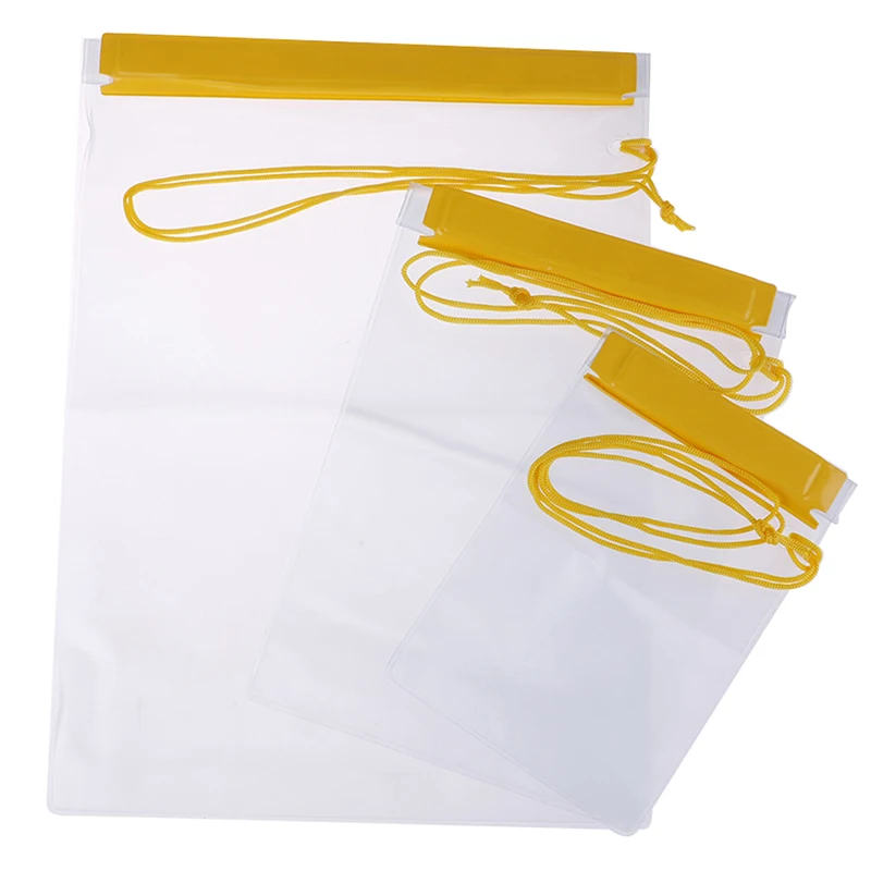 3 шт. водонепроницаемая сумка для наружного плавания мобильный водонепроницаемый чехол для телефона поплавок сумка держатель сухая Защитная сумка для телефонов