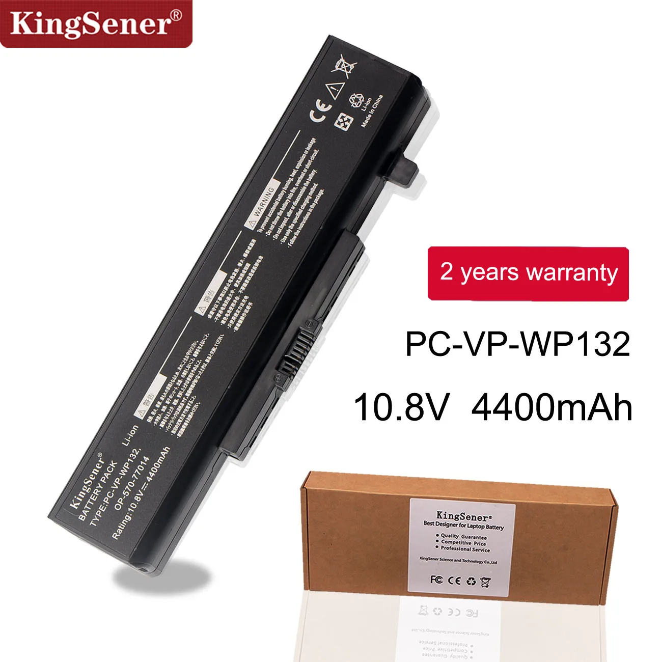Новинка аккумулятор Kingsener для ноутбука NEC PC-VP-WP132 WP132 10 8 В 4400 мАч/45 Вт-ч бесплатная