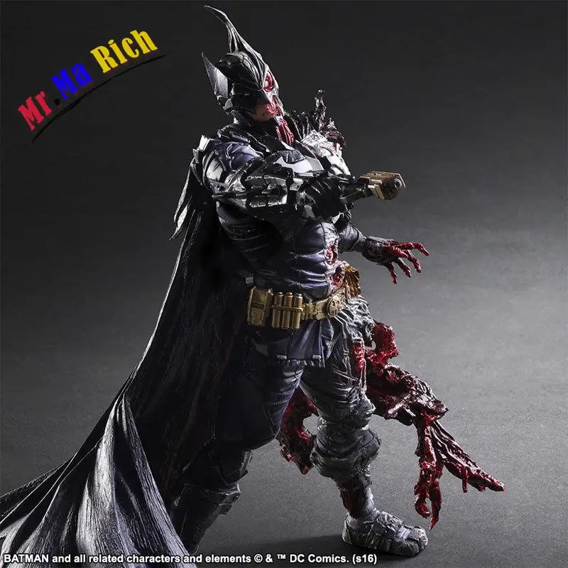 Play Arts Kai Dc Comics Batman Rogues Gallery Two-face Pvc Action Figure Collection Kids Toys Figur