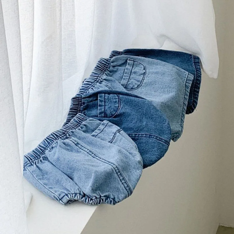 Baby Denim Shorts with Pockets 2