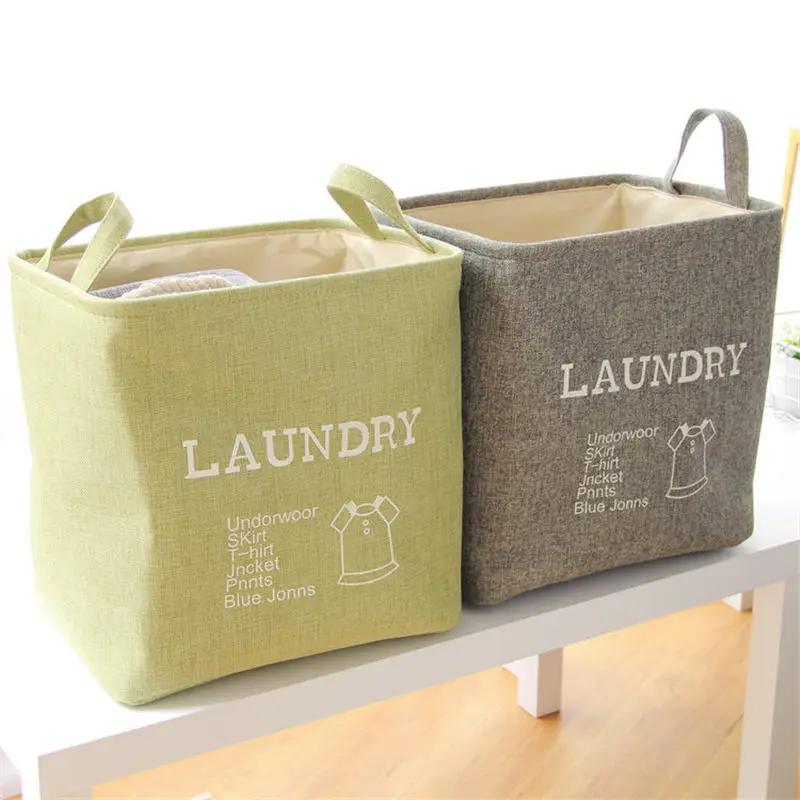 

Large Laundry Basket Linen Dirty Clothes Storage Bag Home Barrel Bags Kids Toy Books Storage Organizer Thicken Bins Decoration