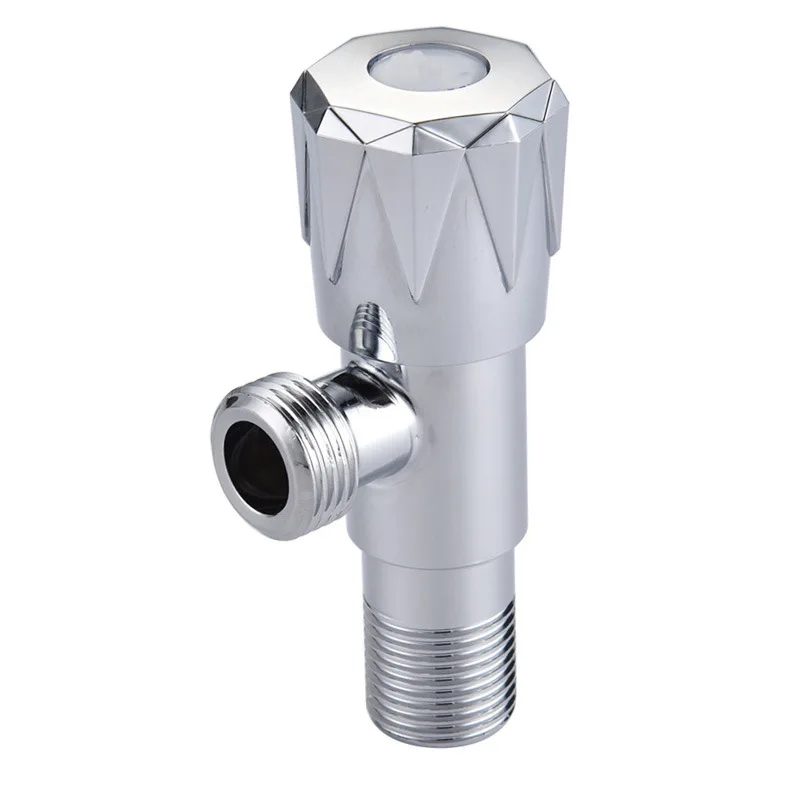 Гальванический угловой клапан из нержавеющей стали взрывозащищенный треугольный клапан водонагреватель Closestool впускной клапан белый стальной угол V