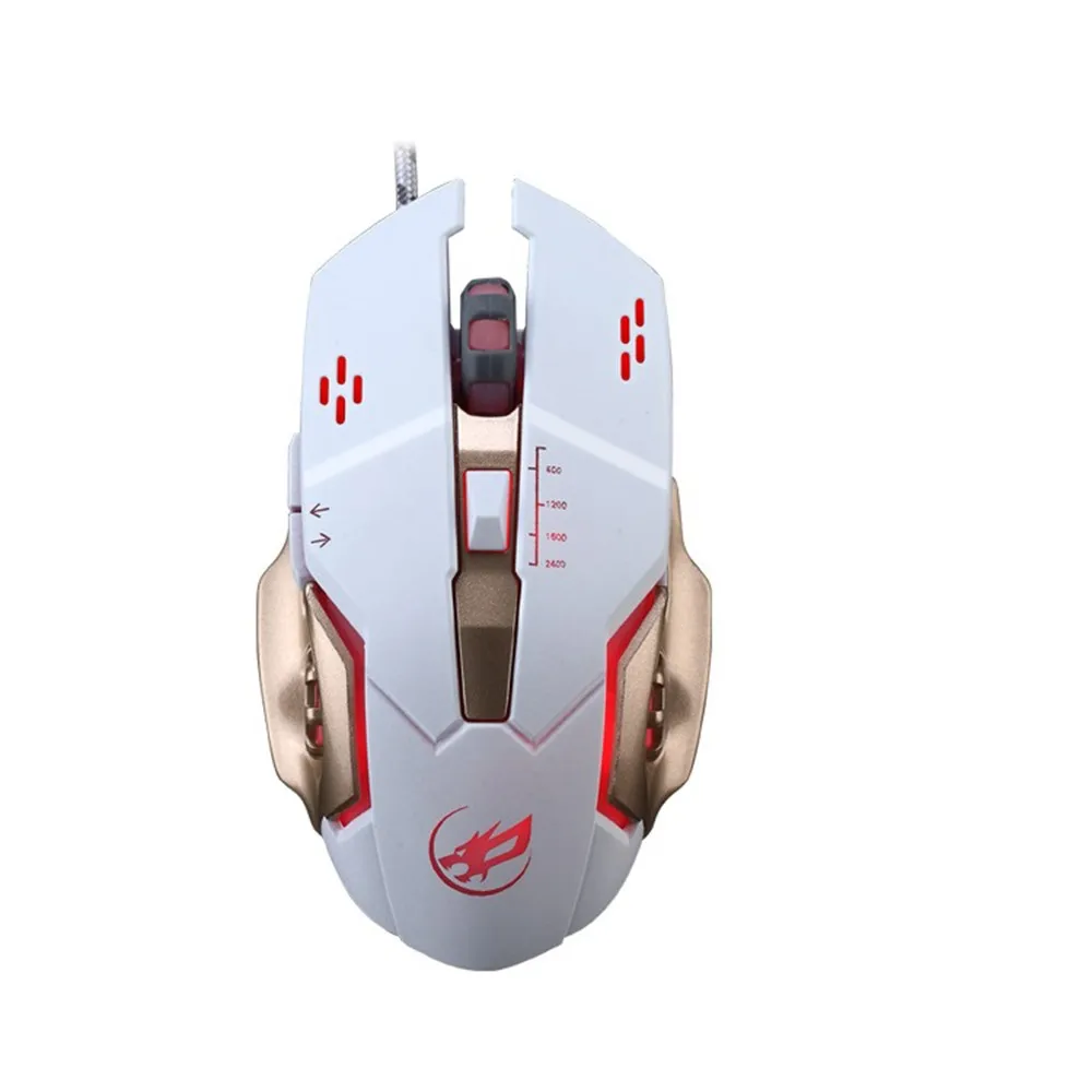 OMESHIN профессиональная Проводная игровая мышь 6 клавиш 3200 dpi USB компьютерная мышь Программирование макросъемки игровая мышь mose для PC9