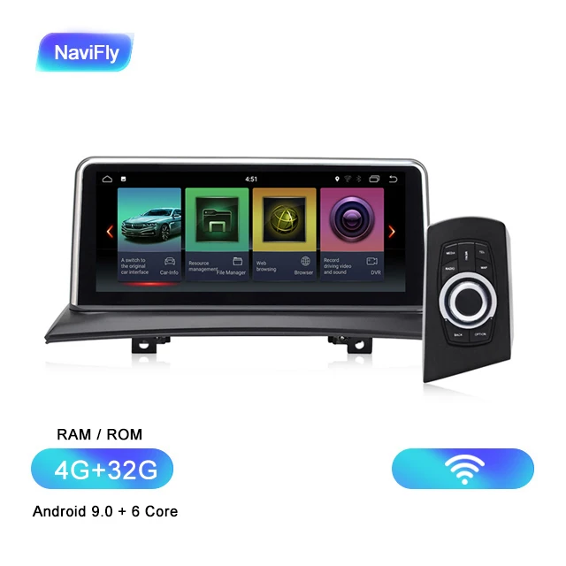 Android 9,0 ips 2G ram автомобильный медиаплеер для BMW X3 E83 Автомобильный видео для оригинального обновления автомобиля, сохраняет оригинальное радио(CD) все функции - Цвет: 9.0 wifi
