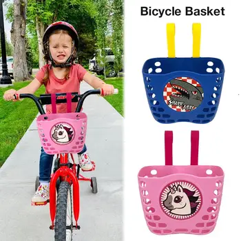 

Bicycle Basket Children Bike Tricycle Scooter Supplies Handlebar Carrier Outdoor Cycling Storage Front Shopping Kids Accessories