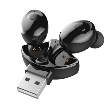 

XG17 Stereo Music Headset Bluetooth 5.0 USB Charging In Ear Wireless Earphone Sports Waterproof Sweatproof Earbuds Headphones