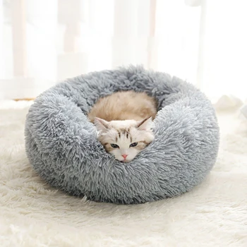 

Pet Dog Bed Comfortable Donut Cuddler Round Dog Bed Ultra Soft Washable Dog and Cat Cushion Bed hot sell C1771 j
