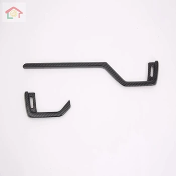 

For Toyota RAV4 RAV 4 2019 2020 Interior Accessories Carbon Fiber Front Side Air Condition Air Vent Outlet Cover Trim Sticker