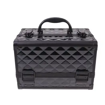 

1 pcs Nail Beauty Box Exquisite Toiletry Box Cosmetic Case Makeup Organizer Cosmetic Box for Lady Girl Madam