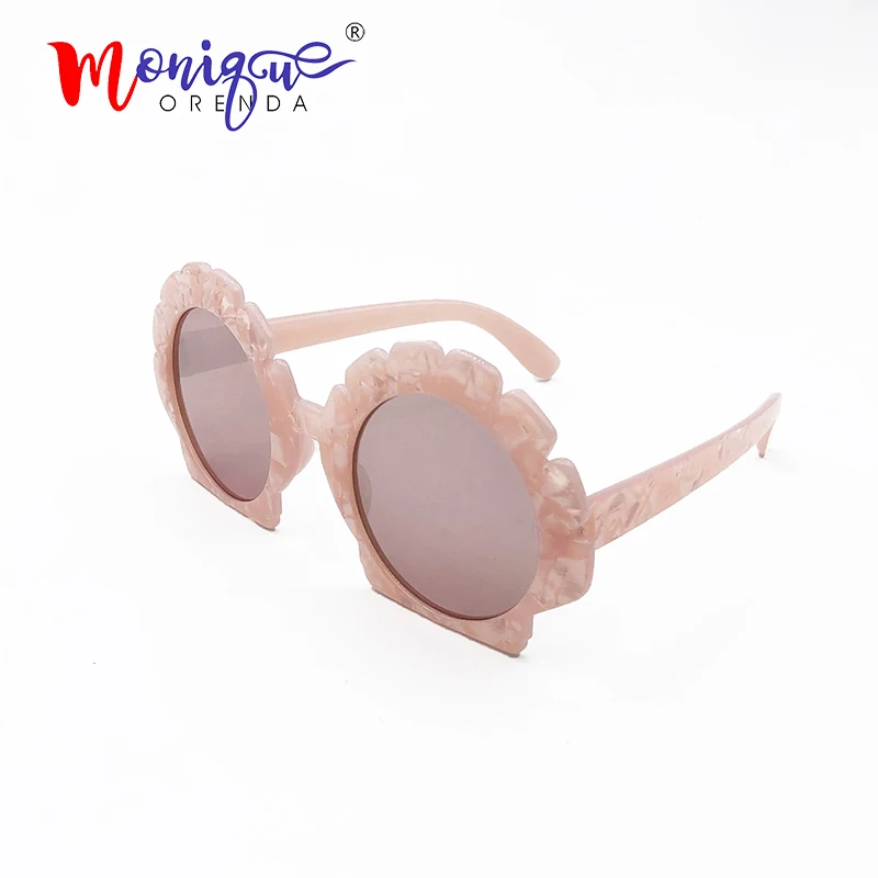 Пляжные Круглые Солнцезащитные очки с узором в виде ракушки, женские брендовые дизайнерские ретро розовые солнцезащитные очки для мужчин и женщин, вечерние летние женские оттенки