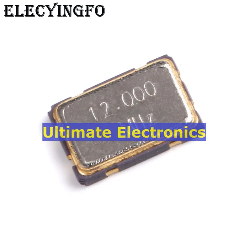 10 шт. SMD Active Crystal 5032 12 000 MHz 12mhz 20PPM 3 V 5 0*3 2mm 4eet | Электронные компоненты и