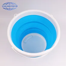 Ведро для мойки автомобилей пластиковое Складное 10л для детализации автомобиля Чистящая деталь мойка Авто Рыбалка