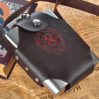 

Large Outdoor Stainless Steel Hip Flask Portable Flagon Metal Bottle Liquor Flasks Garrafa Anca Cups Flaskes Wine Bottle W