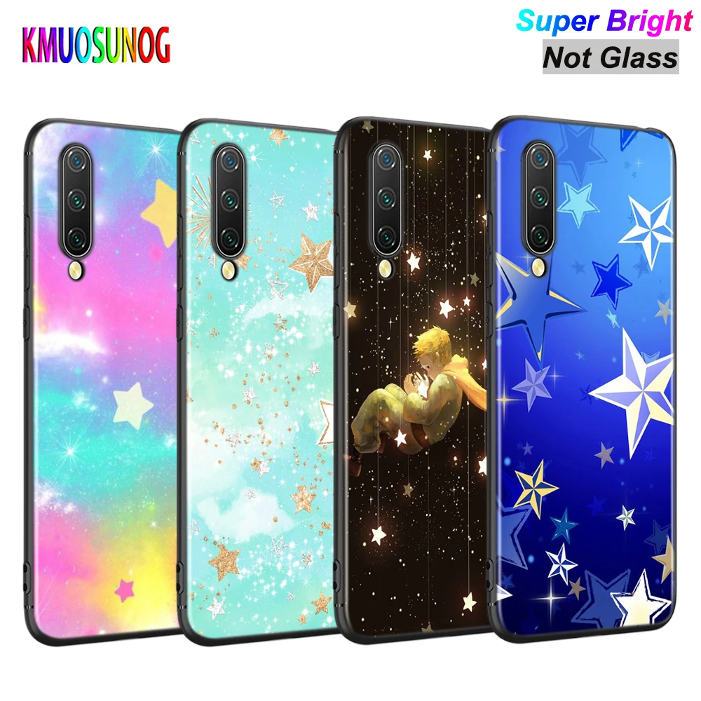 

Lucky Five-Pointed Star Silicone Cover For Xiaomi Mi Note 10 Ultra 9T 9 SE A3 Lite Poco X3 NFC M2 Pocophone F1 Pro Phone Case