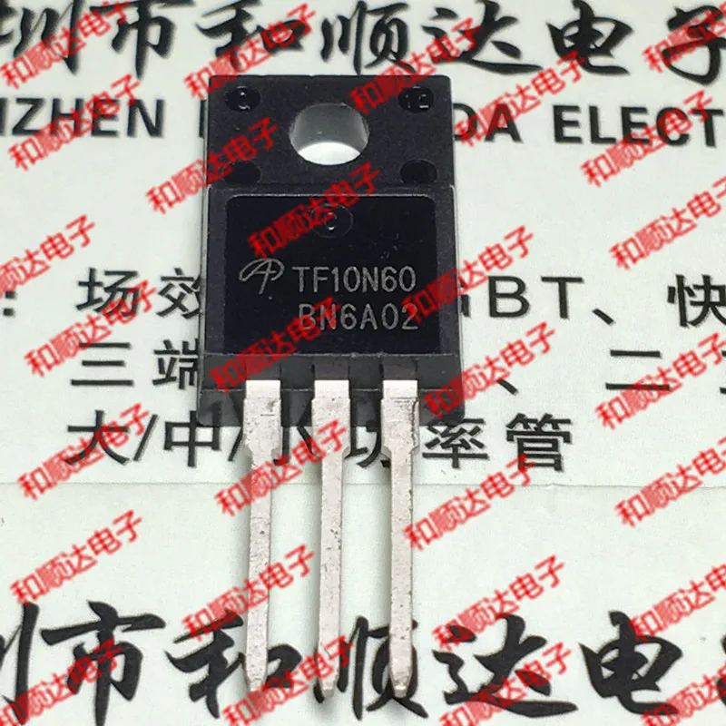 10 шт./лот TF10N60 AOTF10N60 новые имеющиеся TO-220F 600V 10A