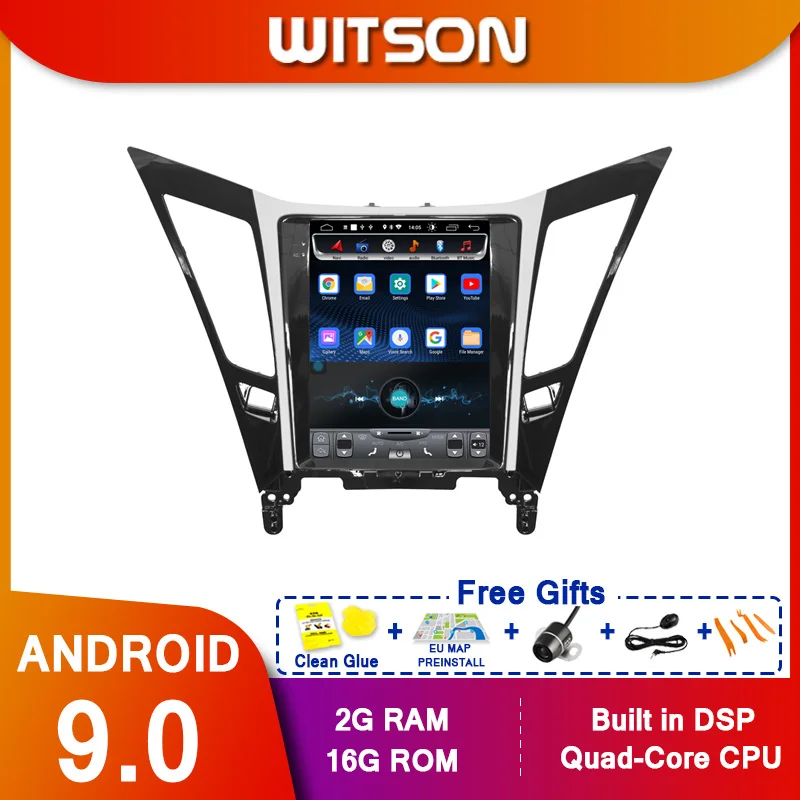 Автомобильный мультимедийный плеер WITSON Android 9 0 с вертикальным экраном GPS