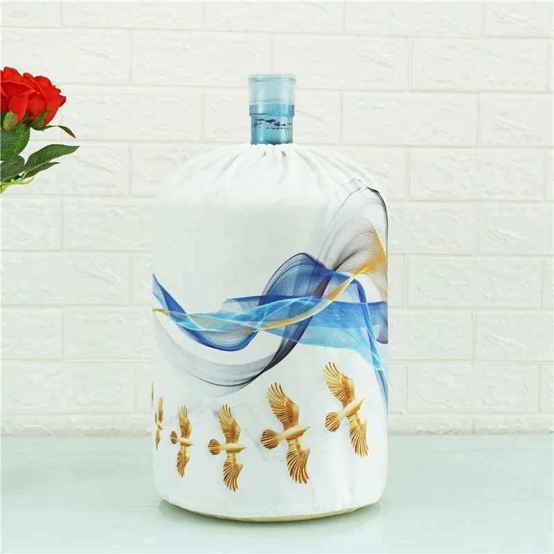 Тканевый художественный питьевой фонтан бочки диспенсер для воды пылезащитный чехол с изображением животных