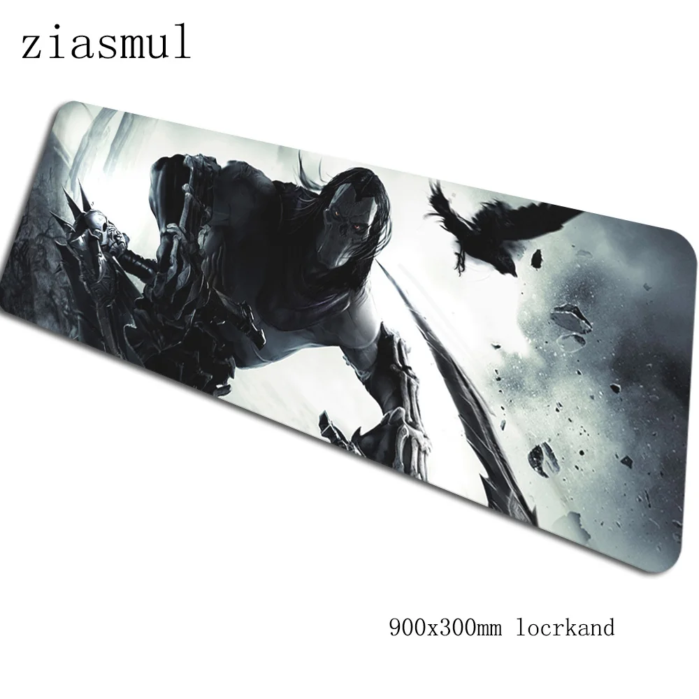 Дарксайдеры padmouse 900x300x3 мм игровой коврик для мыши игровой подарок коврик для мыши геймер компьютерный стол красивый коврик notbook mousemate pc - Цвет: Size 900x300x3mm
