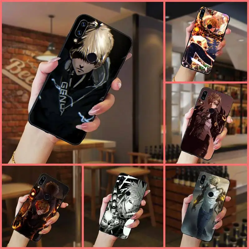 

One Punch Man Anime Phone Case cover coque fundaFor Xiaomi Redmi note 7 8 9 t k30 max3 9 s 10 pro lite