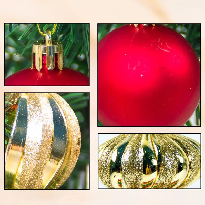 Holiday Christmas ball Seasonal Ornaments PVC Parties Occasions Tree Room
