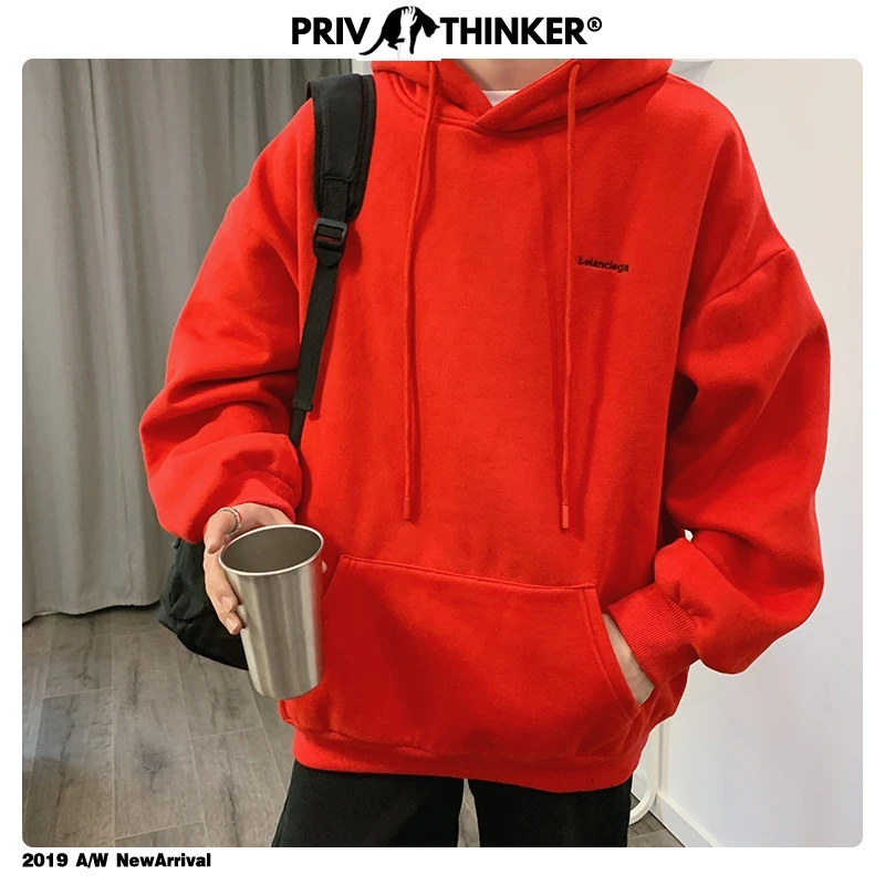 Privathinker Для мужчин Женская Осенняя обувь цветастые свободные уличная кофты Для мужчин s Harajuku Вышивка толстовки 5XL