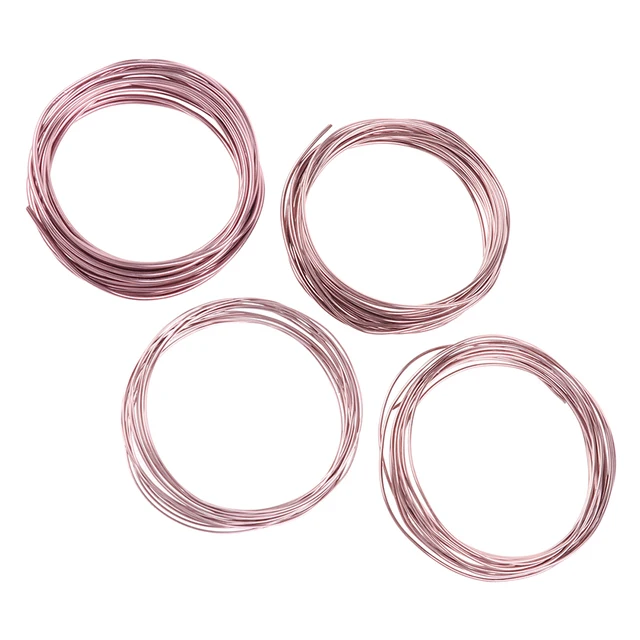 Bonsai Huzalok Eloxált Alumínium Edzőhuzal Összesen 16,5 Láb (Barna) Szerszámok Fém Huzal - Image 6