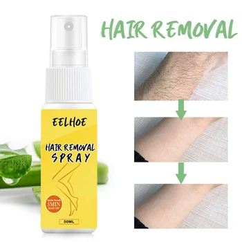 

1Pc30/ 50ml Permanent Hair Inhibitor Spray Liquid Painless Hair Removal Mild Moisturizing Non-Irritating Prevent Hair Growing