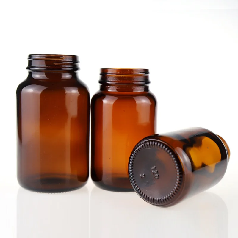 60ml 100ml 120ml 250ml 500ml Brown Wide Mouth Bottle Soil Bottle Sampling Sampling Storage