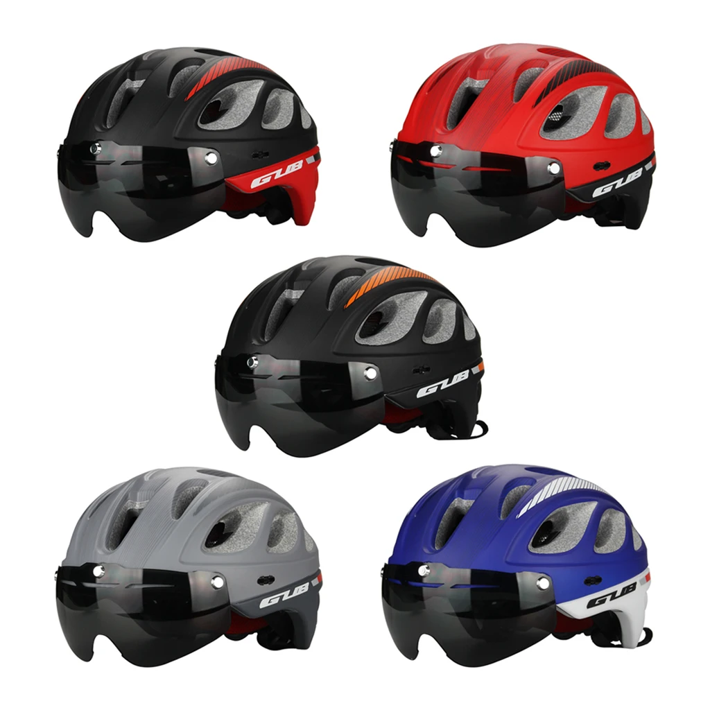 

Mountain Bike Helmet Cycling Bicycle Helmets with Removable Visor Adjustable for Adult Men & Women - Various Colors