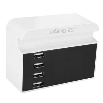 

Multiple USB Charger with Quick Charge 2.0 USB 4 Type C Port and LCD Display for iPhone iPad(US Plug)