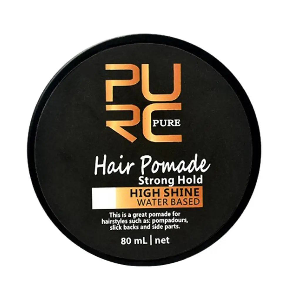 Hair Pomade- Strong Style Restoring Pomade Hair Shaping Capacity Shiny Water Soluble Hair Product For Hair Styling