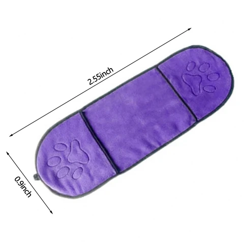 Dog Bath Towel Microfiber Ultra-Absorbent Small Dogs Drying Towel Blanket With Pocket For Large Dogs Bathrobe Pet Suppiles