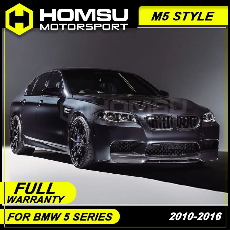 2010-2016 BM-W 5 SEIRES F10 F18 до M5 стиль тела комплект для бамперы спойлер капот совок крылья