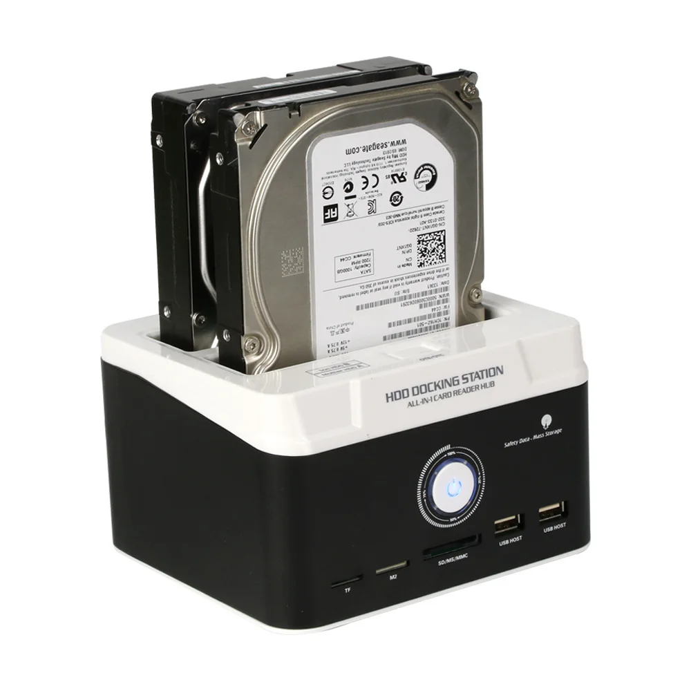 

Manufacturers Supply USB3.0 Card Reader Hub Multi-functional Hard Disk Base